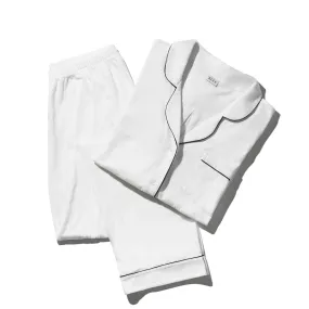 The Long PJ Set - White