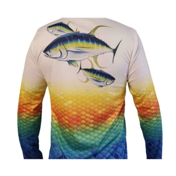 UV Microfiber Moisture Wicking Fishing Long-Sleeve shirt