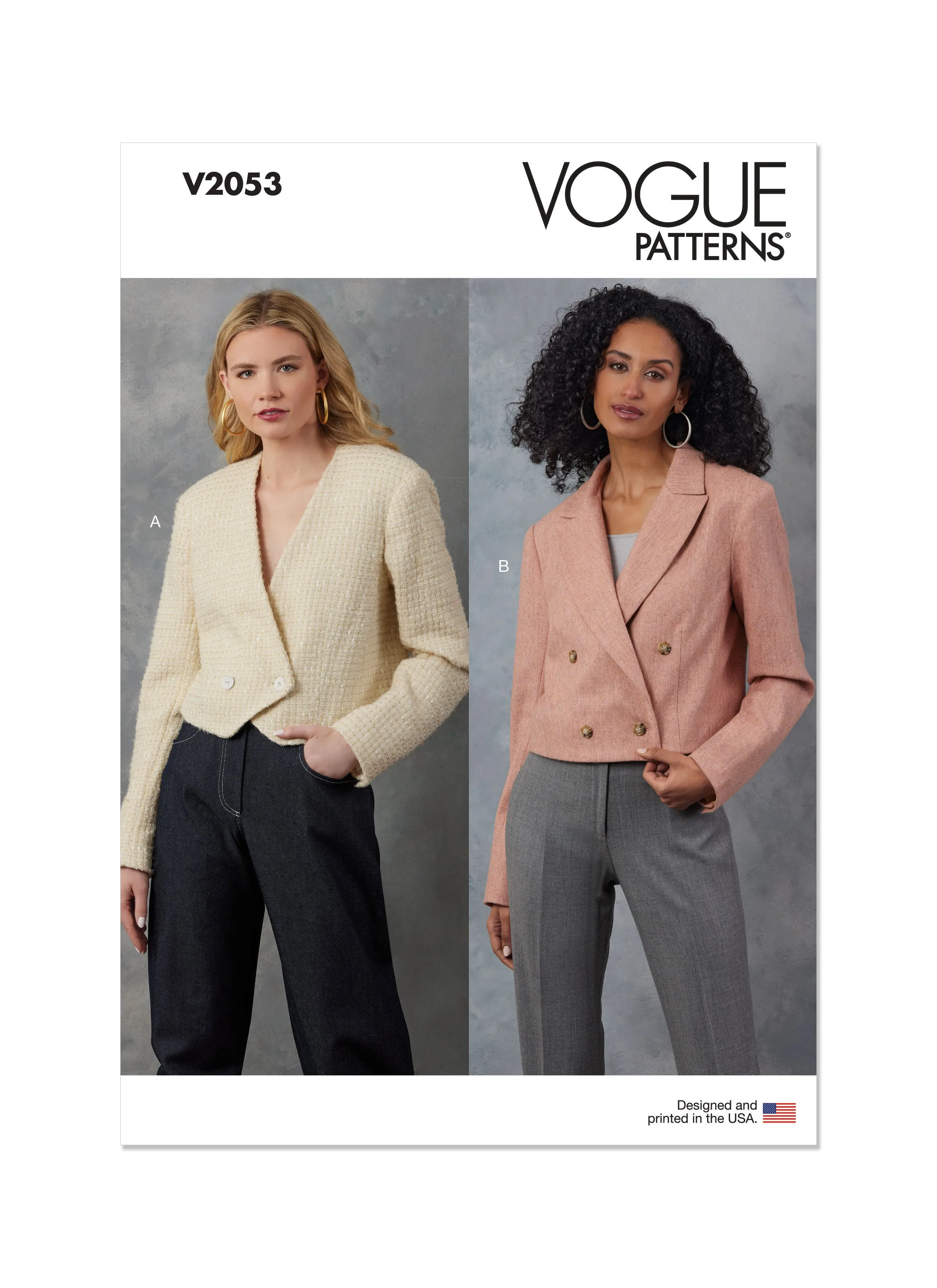 Vogue Sewing Pattern 2053 Jackets