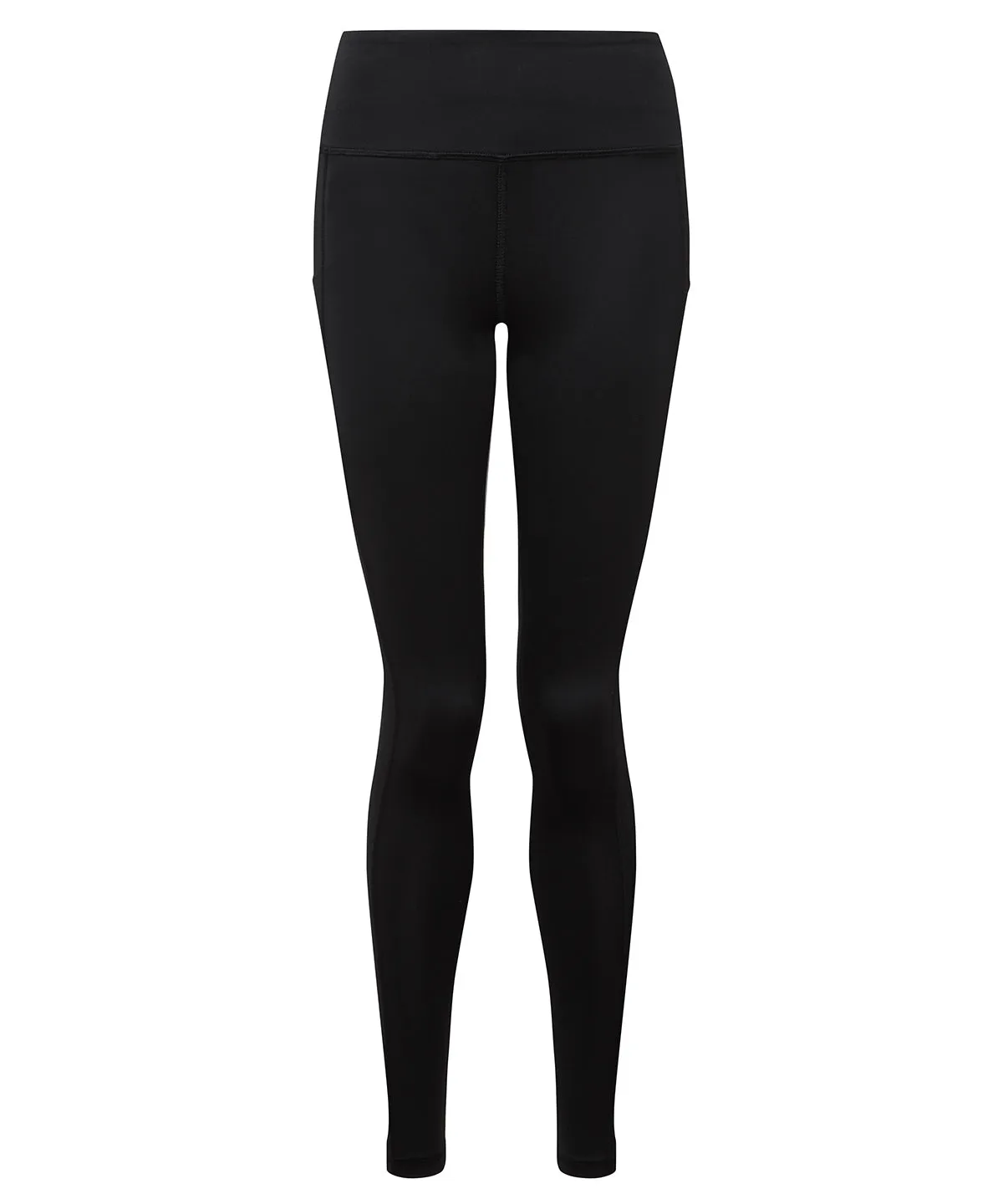 Womens TriDri® performance leggings with pockets | Black