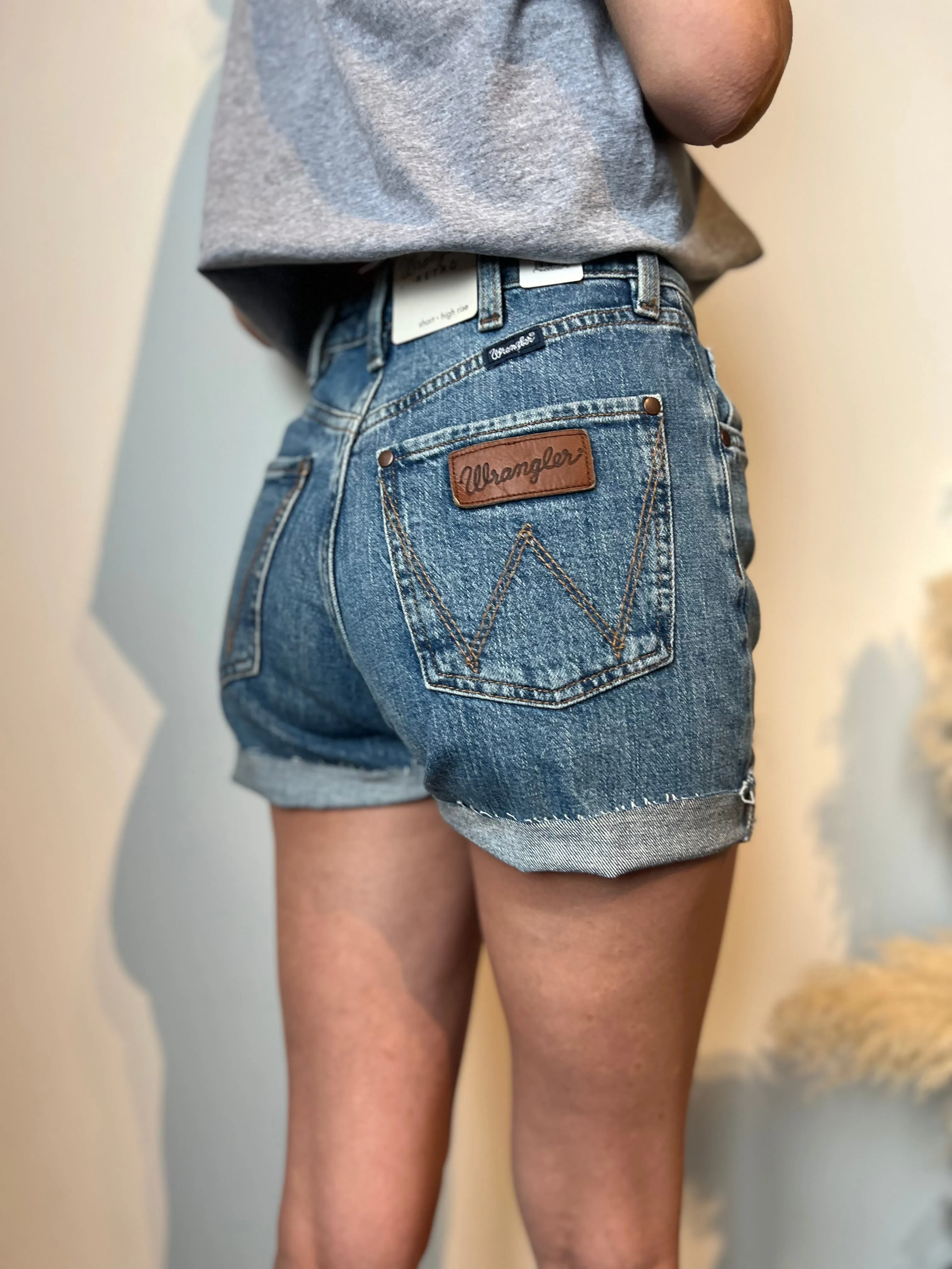 Wrangler LeAnn Denim Shorts