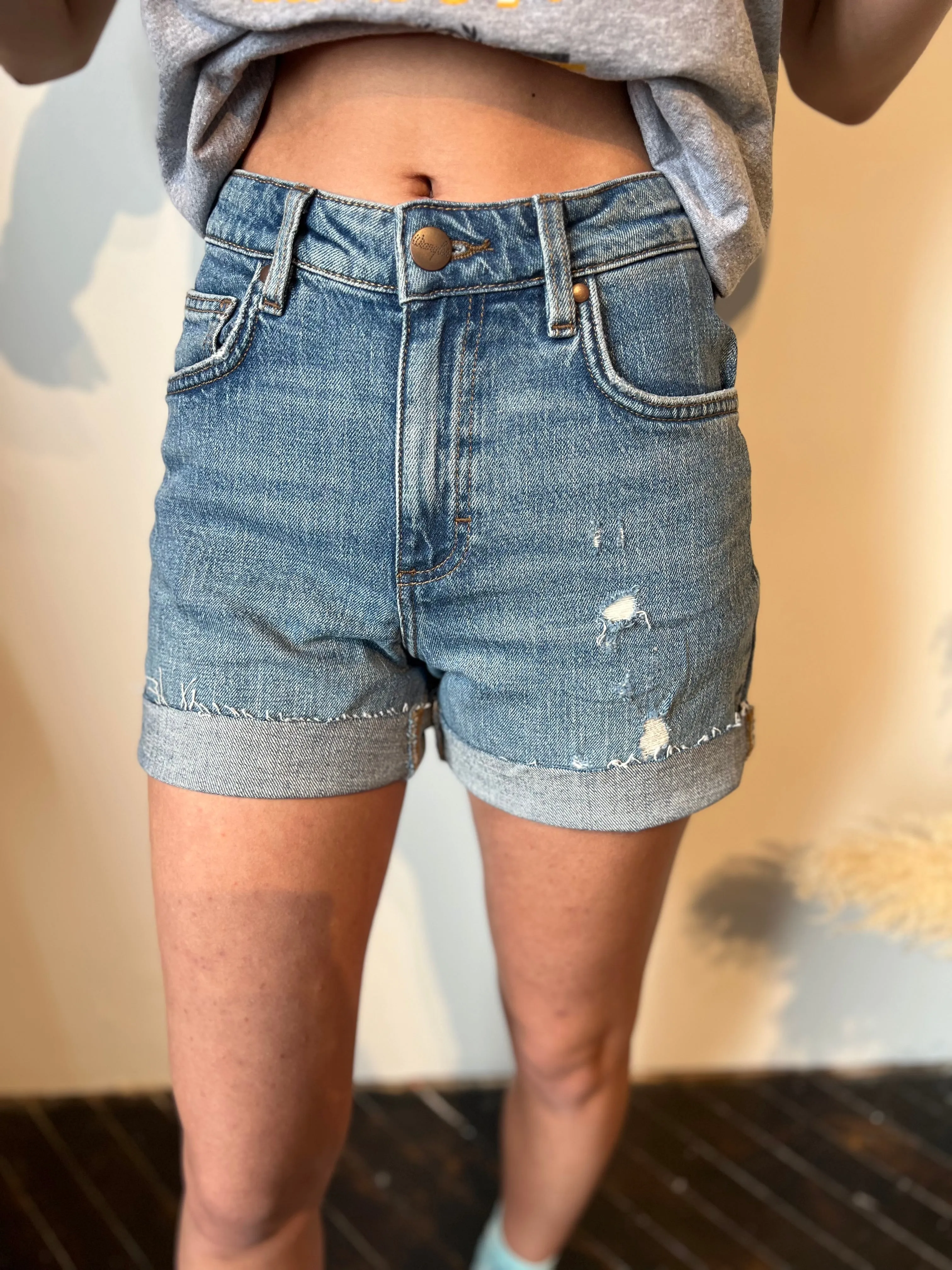 Wrangler LeAnn Denim Shorts